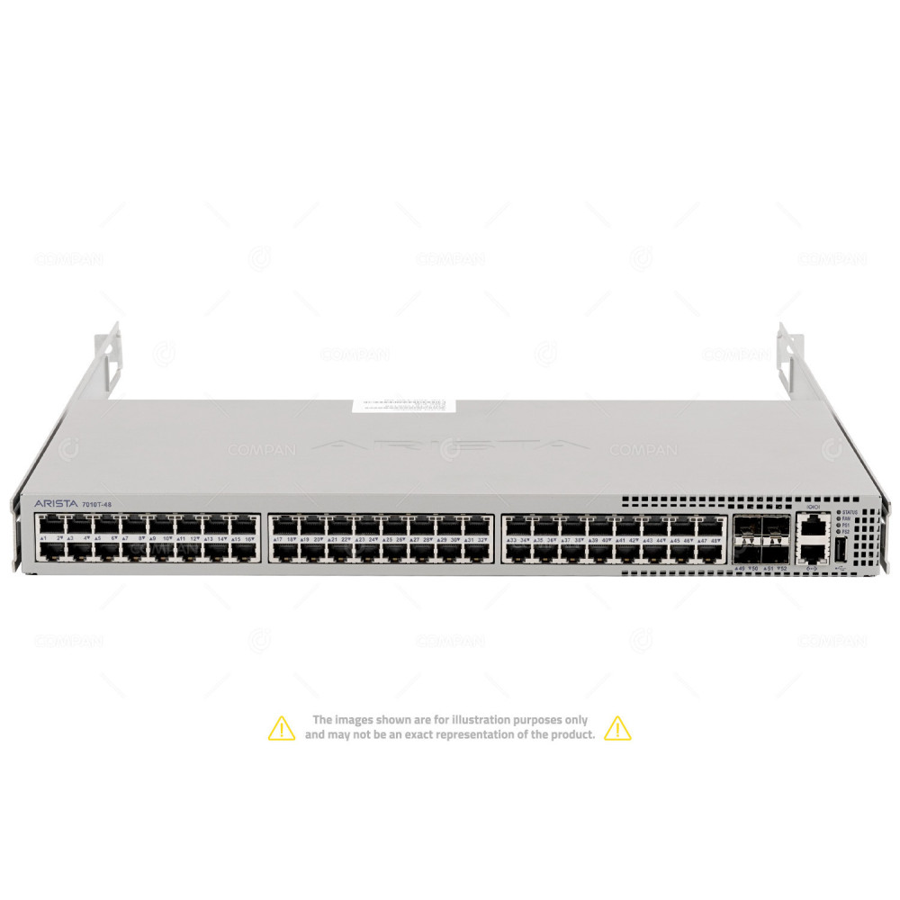 Arista DCS-7010T-48 48x RJ-45 1Gb 4x SFP+ 10Gb - Ethernet Switch